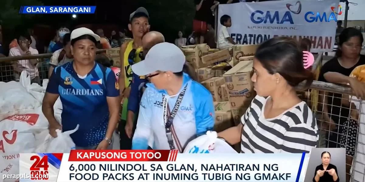 6,000 Individuals in Sarangani Receive Aid After Earthquake from GMA Kapuso Foundation