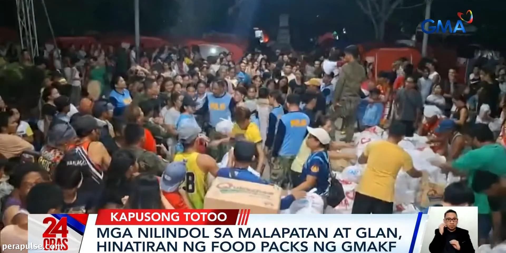 GMA Kapuso Foundation Aids 6,000 Earthquake Victims in Sarangani